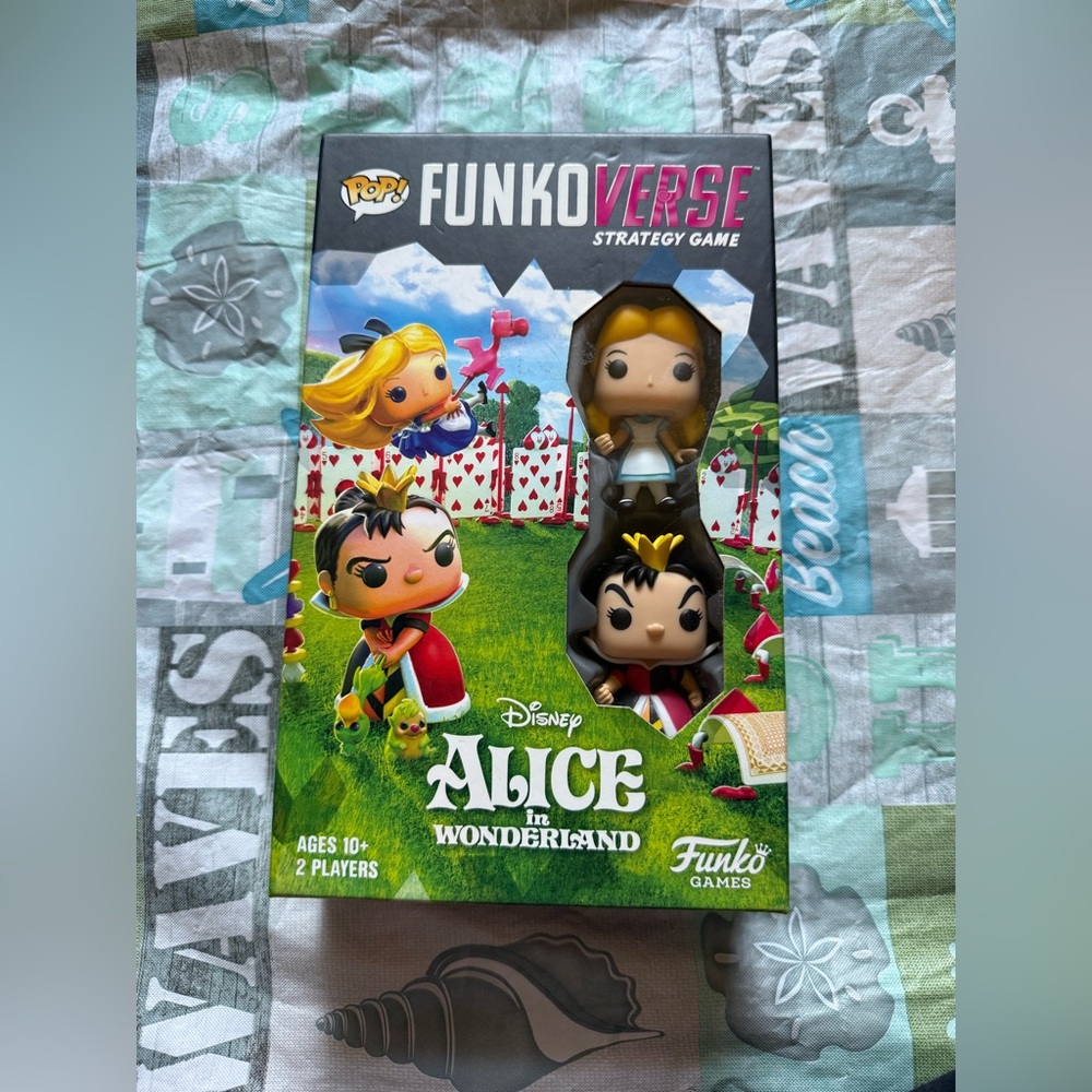 Funko Alice in Wonderland Funkoverse Strategy Game - Blue & Black Figures